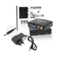 CONVERSOR VGA FÊMEA X HDMI FÊMEA C/ ÁUDIO EXBOM - 1577