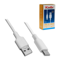 CABO DE DADOS USB P/ TYPE-C-2.0 2.1A C/ 1,0M KINGO - 2100002016998