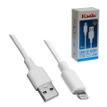 CABO DE DADOS USB P/ IPHONE 5/6/7 2.1A C/ 2,0M KINGO - 2100002017490