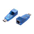 ADAPTADOR USB 2.0 P/ LAN EXTERNA RJ45 AZUL KNUP - HB-T66