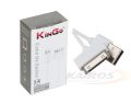 CABO DE DADOS USB 2.1A P/ IPHONE 4 C/ 1,0M KINGO - 2100002016746