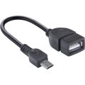 CABO USB FÊMEA X V8 MACHO OTG UFMU-OTG VINIK - 25542
