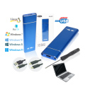CASE SATA SSD M.2 NGFF USB 3.1 TYPE-C DEX- DX-M231 Azul