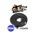 CABO HDMI FLAT 1.4 4K 3D C/ 20,0M E MALHA KNUP - KP-H51000 20M