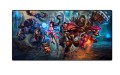 MOUSE PAD GAMER LL TEAM EXTRA GRANDE 700 X 350 X 3MM EXBOM - 4178 CORES